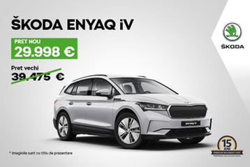 SKODA Enyaq iV 15 ani PBV