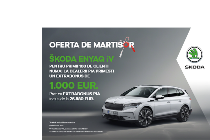 Skoda EnyaQ iV Martisor